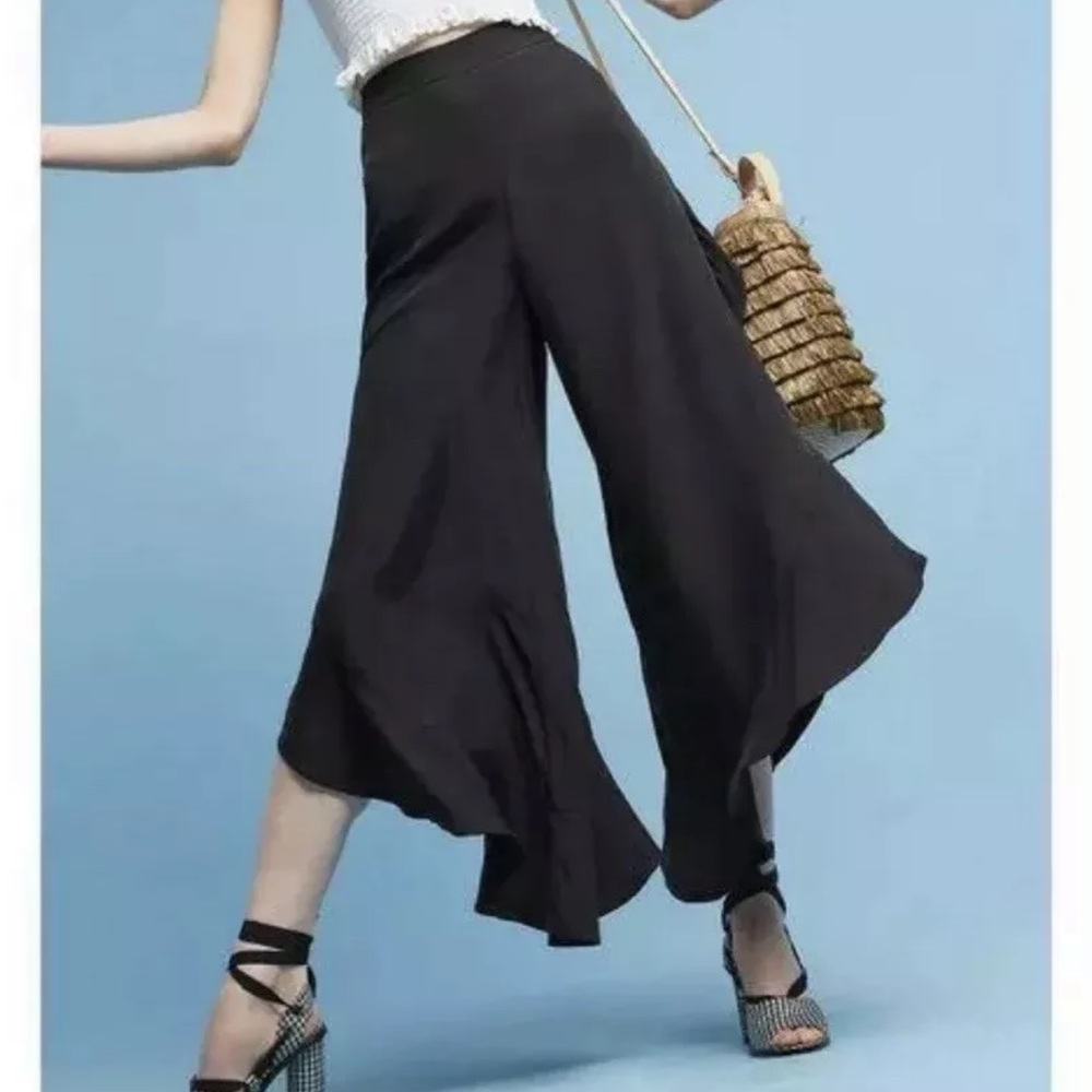 Anthropologie Antilles Ruffled Pants